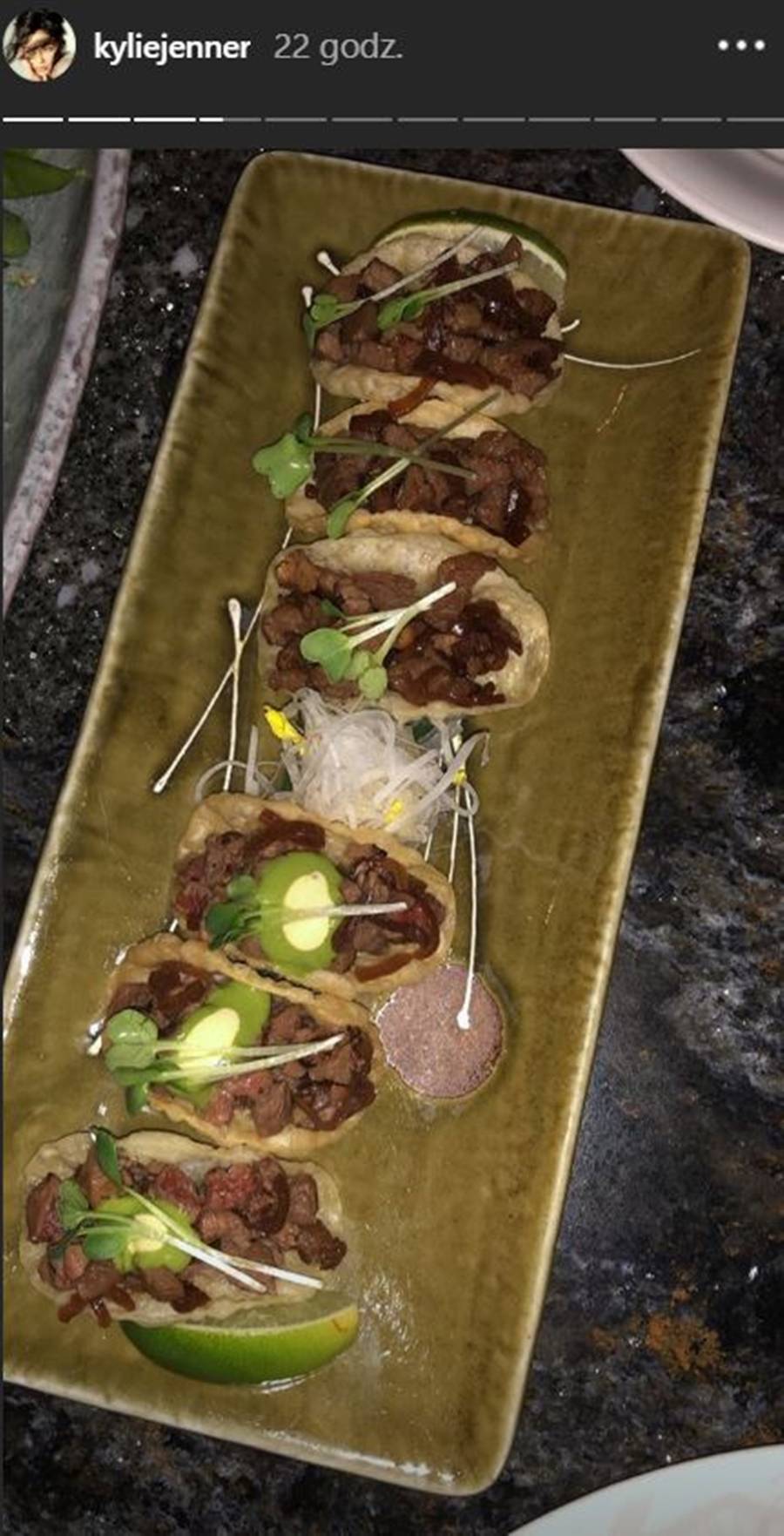 Kylie Jenner pokazała CO jada w ciągu dnia. Sporo potraw!