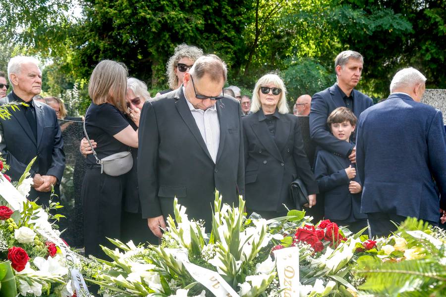 Pogrzeb Jerzego Dziewulskiego. Smutni Kalisz i Miller pożegnali przyjaciela! ZDJĘCIA