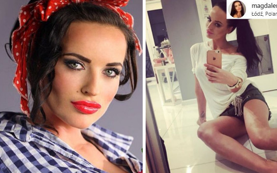 Jedna z sióstr Godlewskich, Magdalena, ma na koncie pewną ostrą sesję