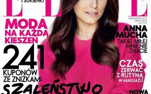 Anna Mucha dojrzewa na okładce Elle (FOTO)