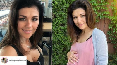 Katarzyna Cichopek pokazała SPORY już brzuszek!