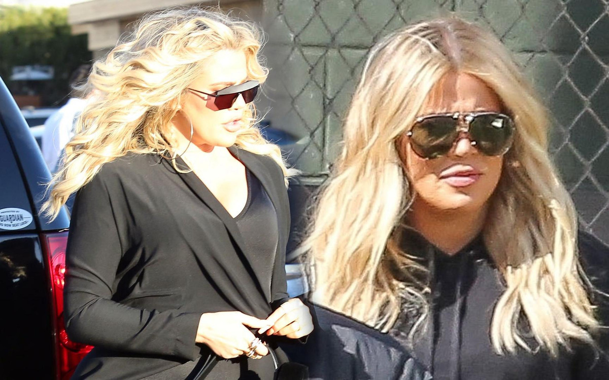 Internet śmieje się z POMARAŃCZOWEJ Khloe Kardashian