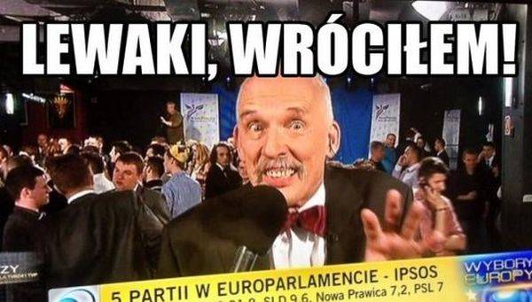 Janusz Korwin Mikke bohaterem memów