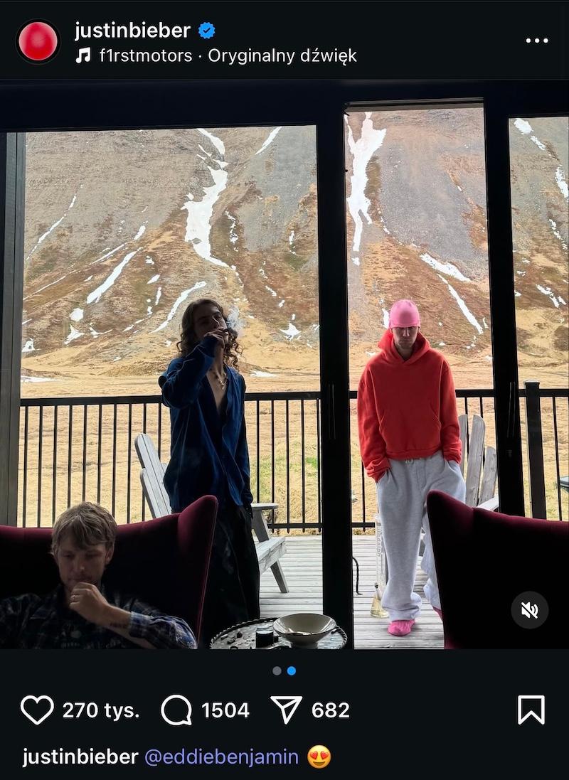 Justin Bieber fot. Instagram @justinbieber