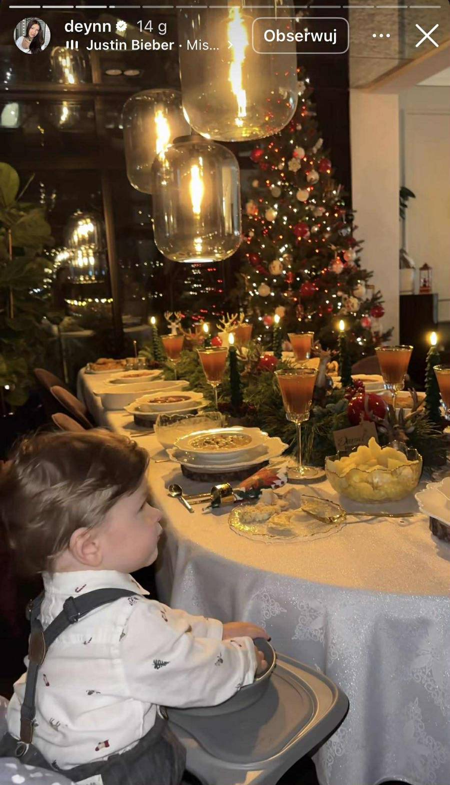 Święta u Deynn i Majewskiego, fot. Instagram