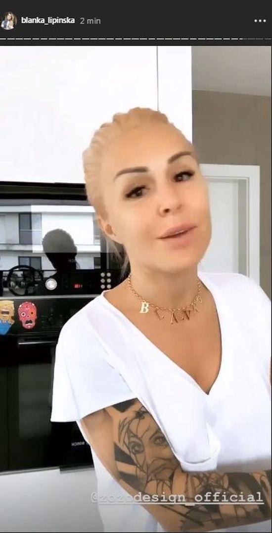 Blanka Lipińska mówi, że ma za jasne włosy
