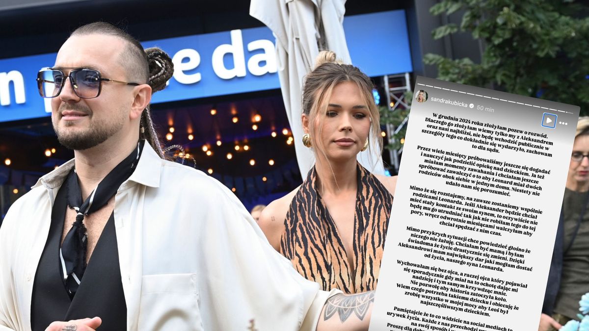 Sandra Kubicka rozwodzi się z Baronem 