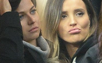 Wczoraj na trybunach: Skupiona Lewa i plotkujące Sara Boruc i Marina