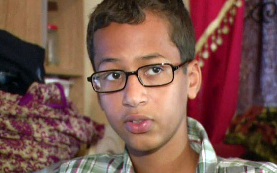 14-letni muzułmanin Ahmed Mohamed aresztowany za… zegar