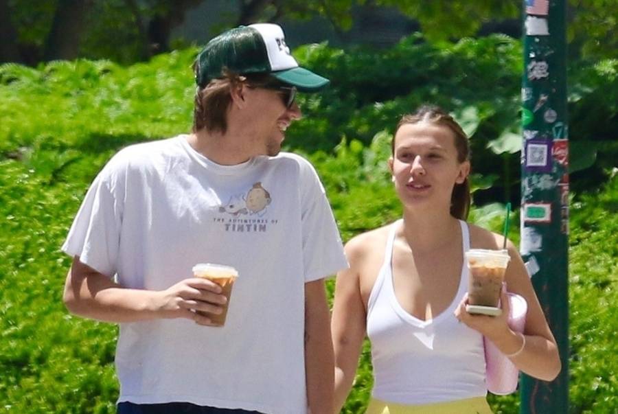 Millie Bobby Brown przyłapana z MĘŻEM! Nie szczędzili sobie czułości (ZDJĘCIA)