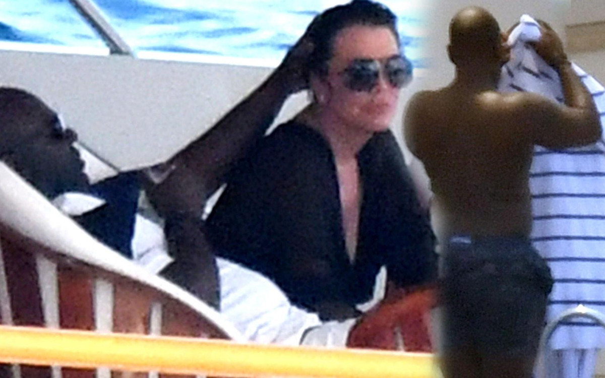 Kris Jenner i Corey Gamble CAŁUJA się na włoskich wakacjach