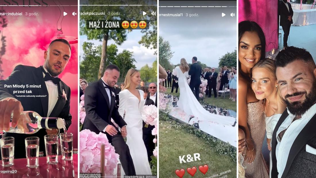 Karolina Pisarek wzięła ślub