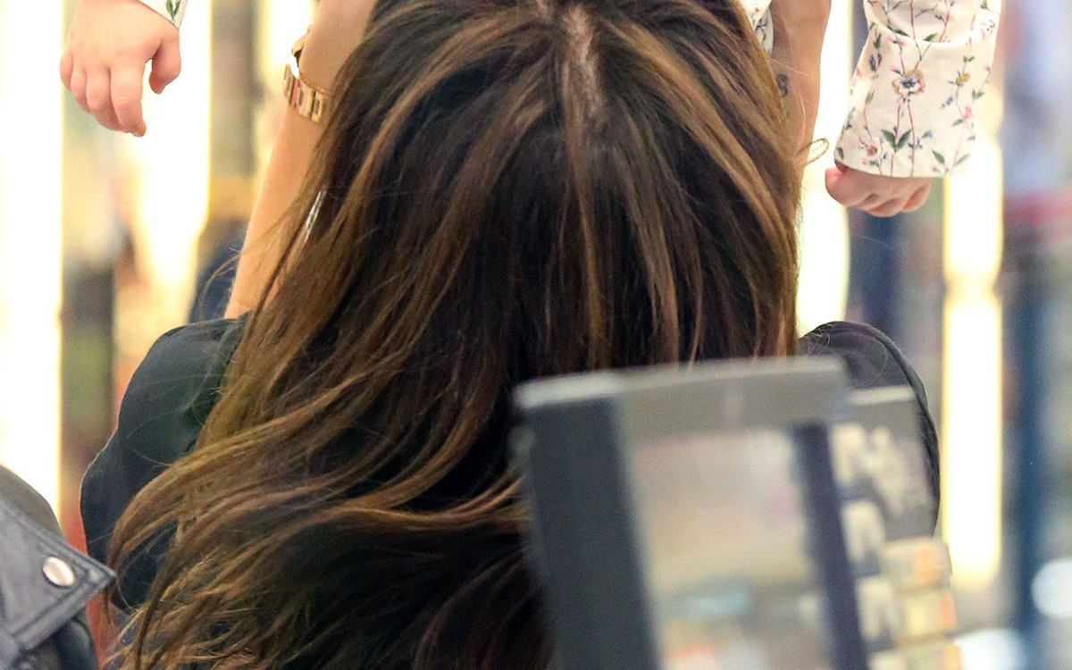 Victoria Beckham na zakupach z Harper Seven