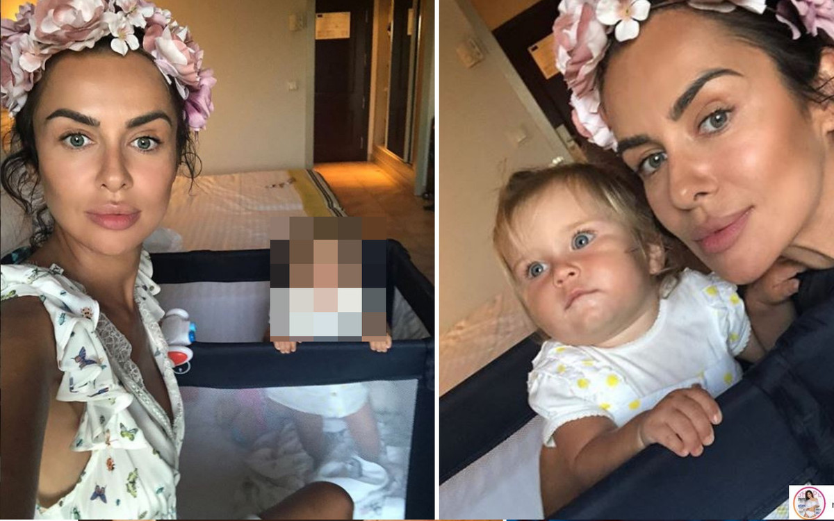 Rozczulająca mina córeczki Natalii Siwiec na zdjęciu podbija Internet!