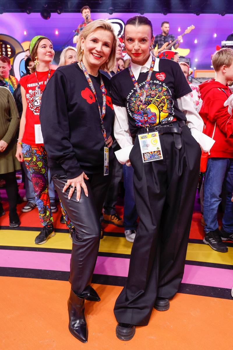 Mnóstwo gwiazd w studiu 32. Finału WOŚP. Anna Lewandowska, Maffashion, Kasia Sokołowska…