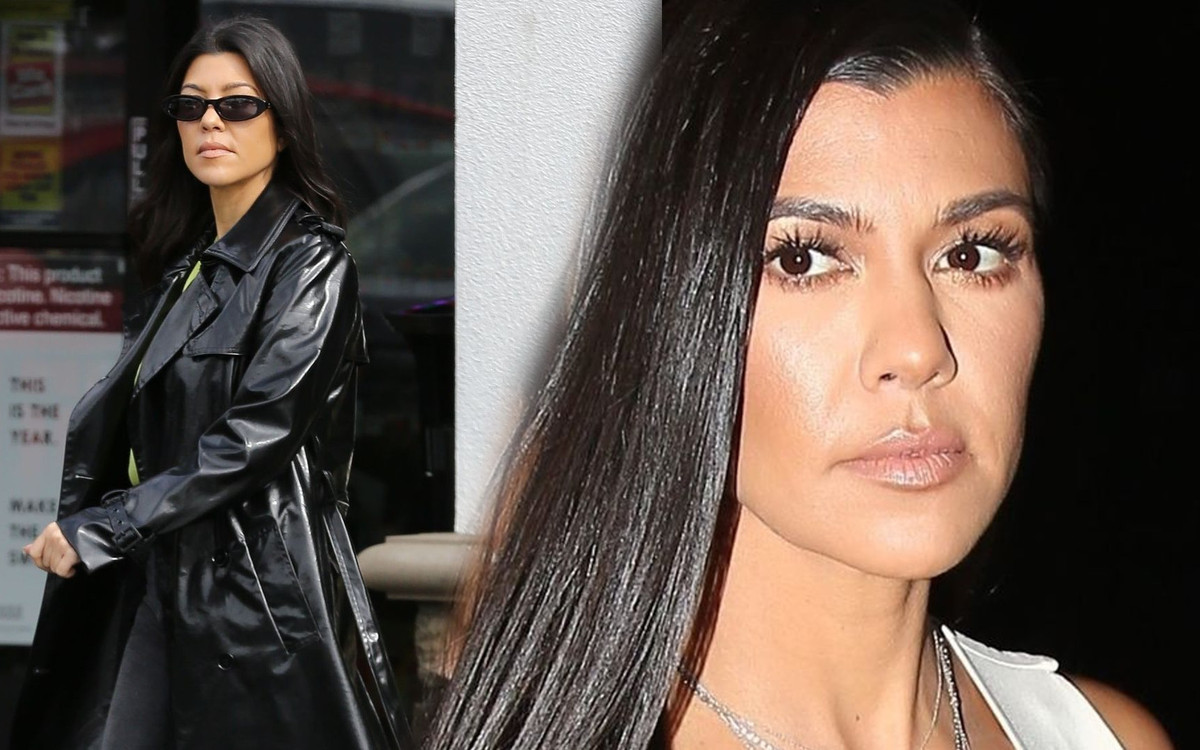 Kourtney Kardashian w krótkiej mini. WOW, co za figura: “Zabójczy look”