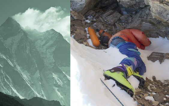 Zielone Buty-najbardziej znane zwłoki na Mount Everest. Jest ich o wiele więcej