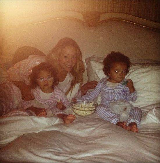 Mariah Carey w domowym zaciszu