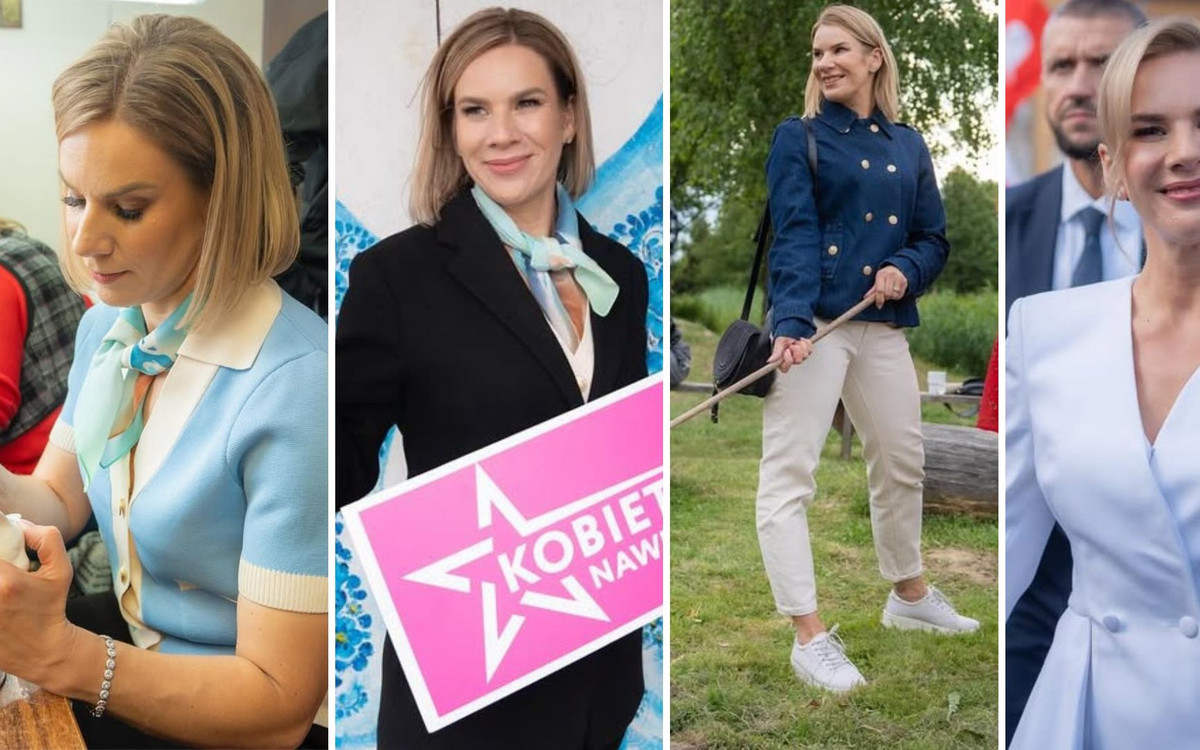 Tak nosi się Marta Nawrocka. Dlaczego jej styl wzbudza tyle emocji? ZDJĘCIA