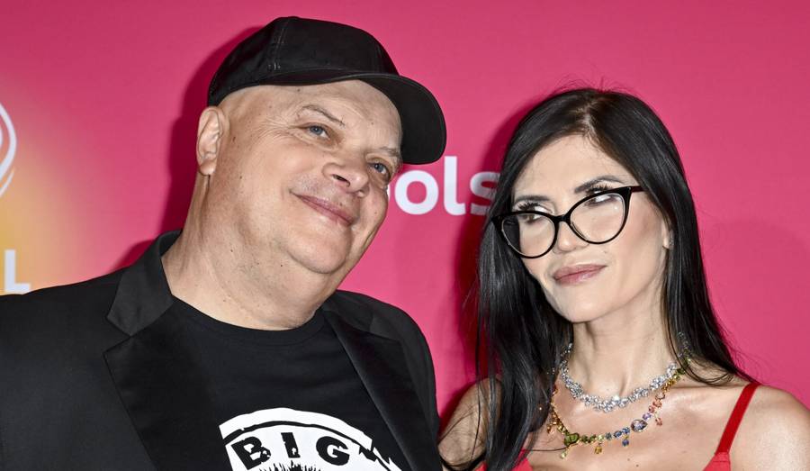 Krzysztof Skiba, Karolina Skiba na Polsat Hit Festiwal/AKPA