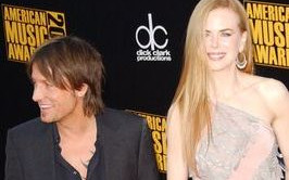 Nicole Kidman z mężem na gali American Music Awards (FOTO)