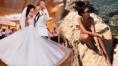 Ewa Mielnicka w podróży poślubnej (ZDJĘCIA)