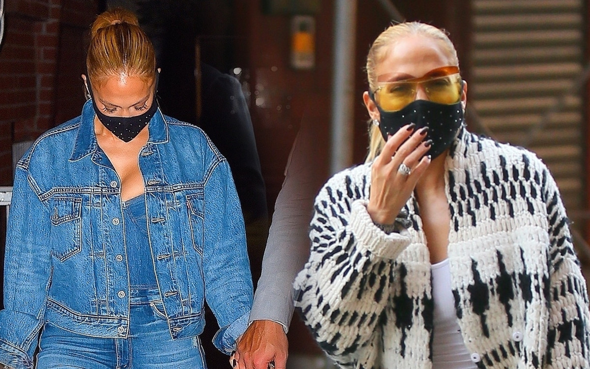 Takiej to dobrze! Jennifer Lopez na dwóch randkach jednego dnia. Pierwsza stylizacja świetna, ale druga… (ZDJĘCIA)
