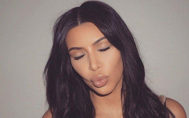 Ulubione fryzury Kim Kardashian