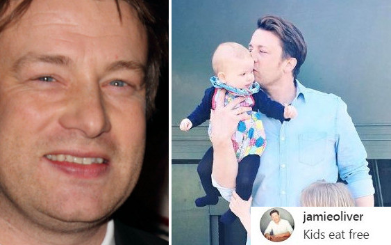 Jamie Oliver wrzucił na Instagram zdjęcie synka i jest BURZA