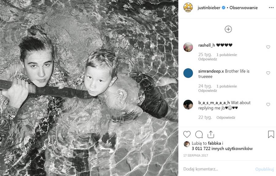 Rodzeństwo Justina Biebera. Spędzał z nimi dużo czasu (WSPOMNIENIA)