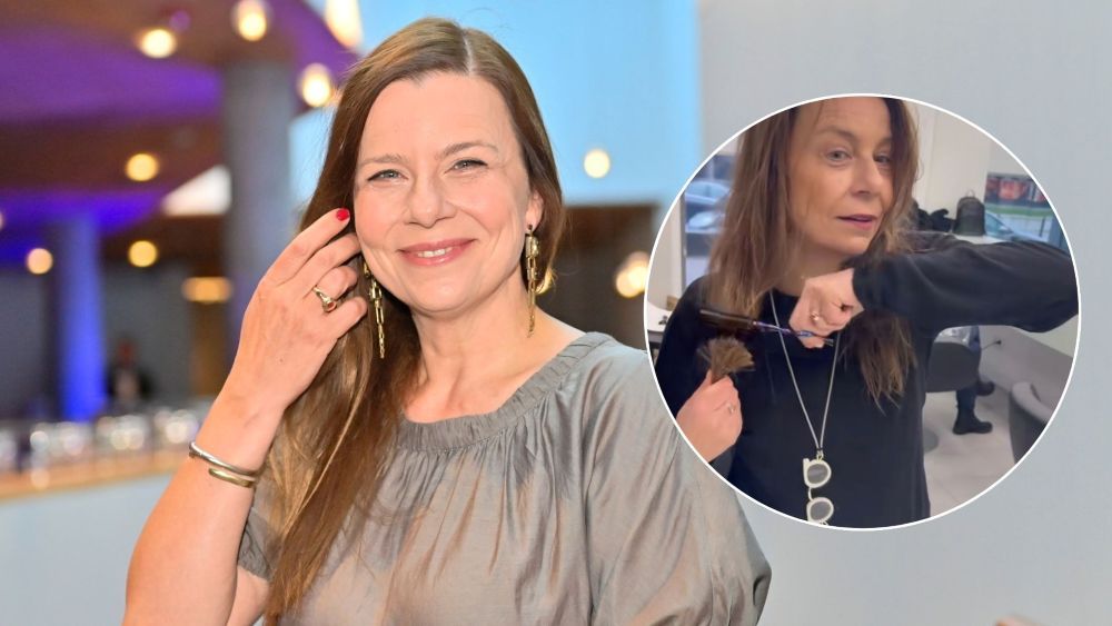 Agata Kulesza metamorfoza/Instagram/aleksandraoleczekhairstylist