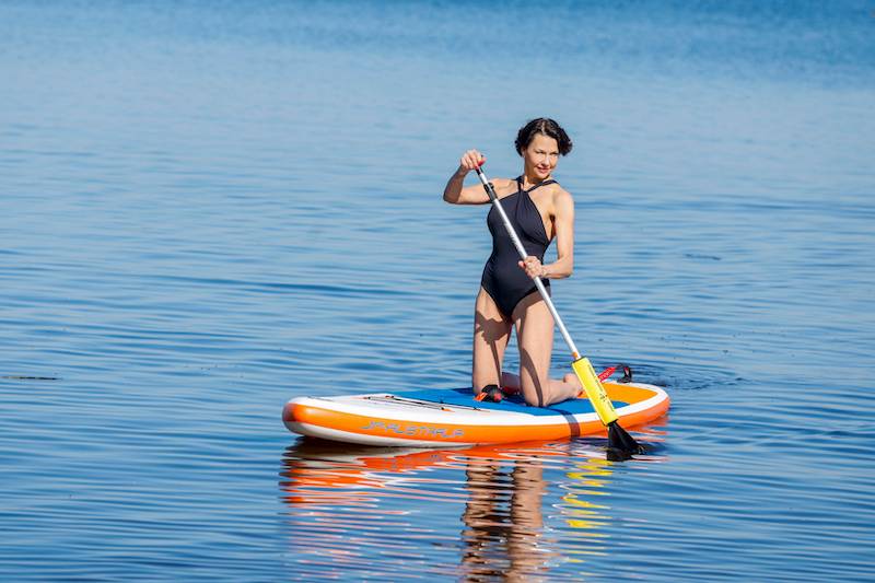 Anna Popek pręży ciało na desce. Trenuje pod okiem Zofii Klepackiej! (ZDJĘCIA)