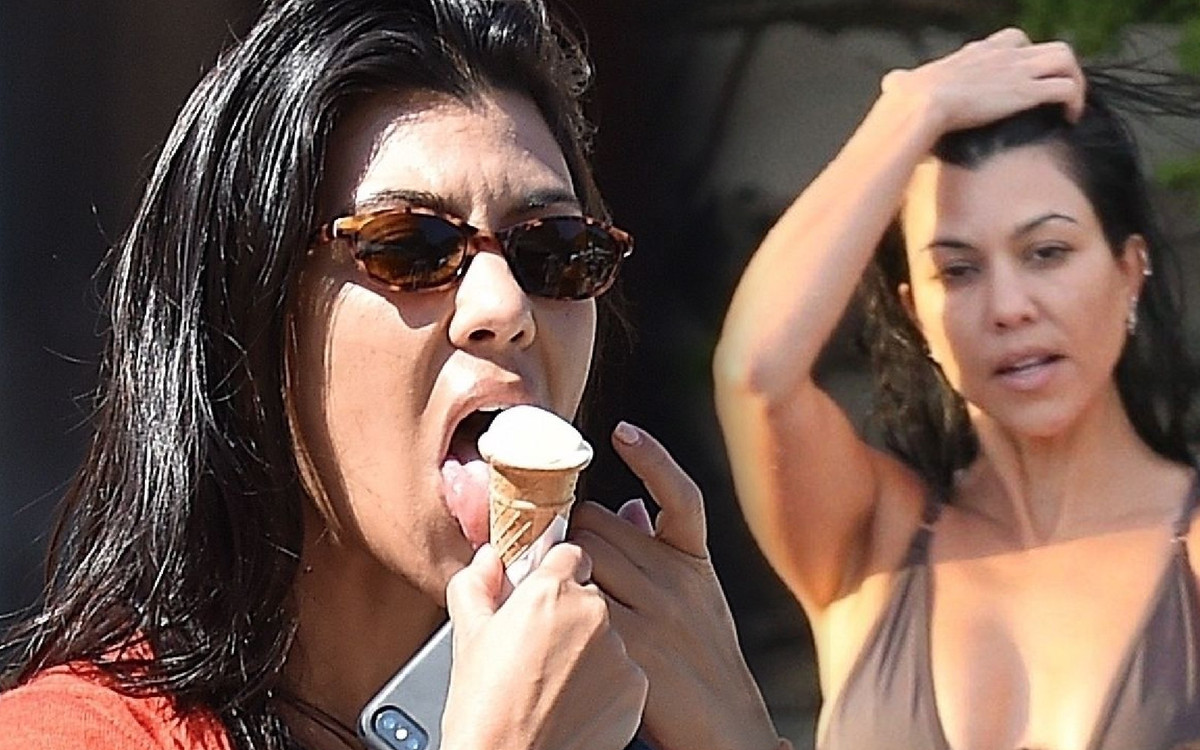 Kourtney Kardashian PRZYTYŁA na kwarantannie i jest dumna z wyglądu swojego ciała