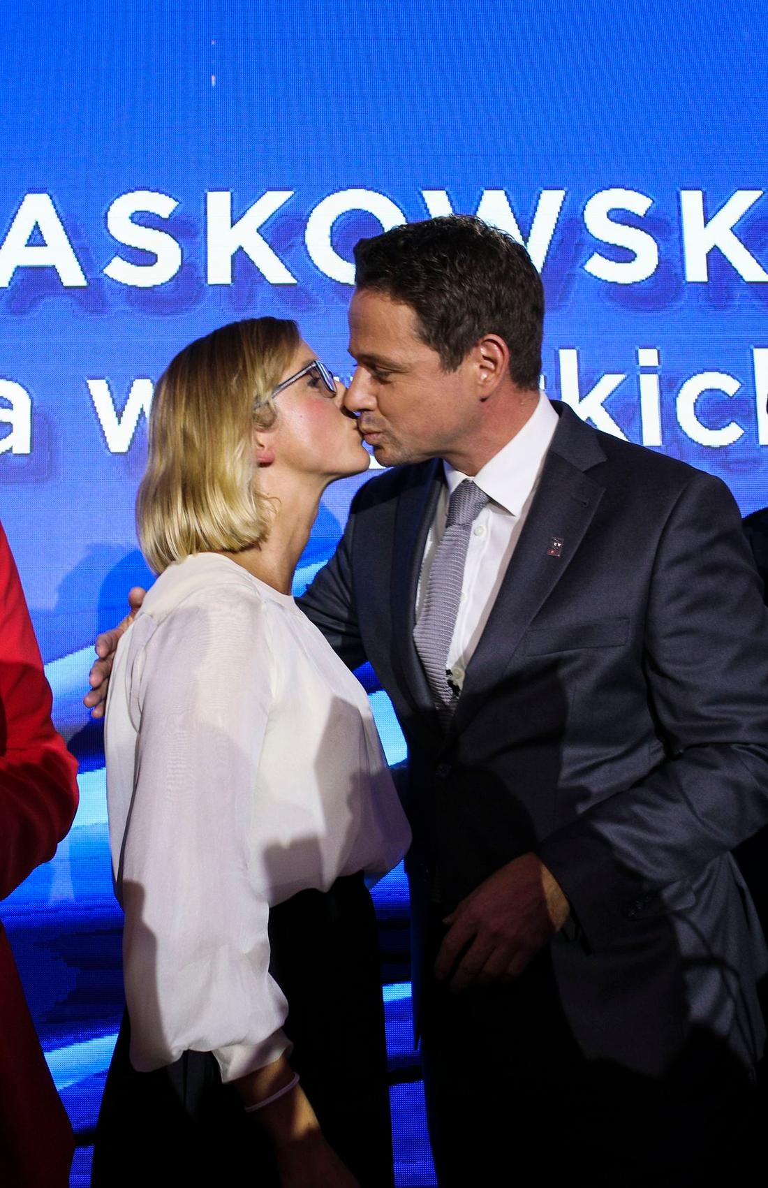 Rafał Trzaskowski z żoną