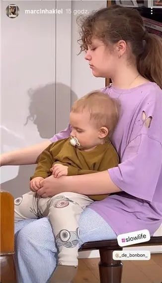 Marcin Hakiel pokazał nastoletnią córkę, fot. Instagram