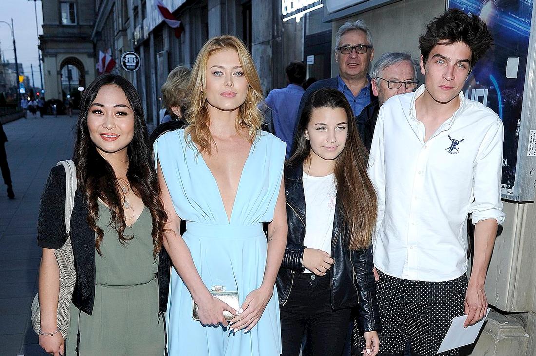 Julia Wieniawa i Nikodem Rozbicki na starym zdjęciu