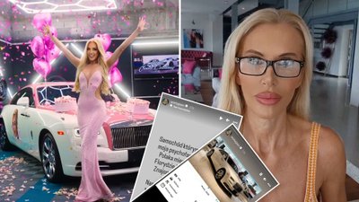 Caroline Derpieński chwali się POŻYCZONYM Rolls-Roycem?! Aneta Glam ją DEMASKUJE