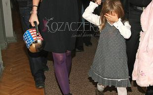 Mandaryna z dziećmi u Wiśniewskiego (FOTO)