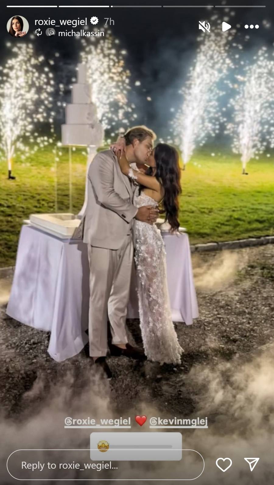 Maffashion ujawnia KULISY ŚLUBU Roxie i Kevina! Trzy suknie, zapierajacy dech pierwszy taniec, ogromny tort… (FOTO)