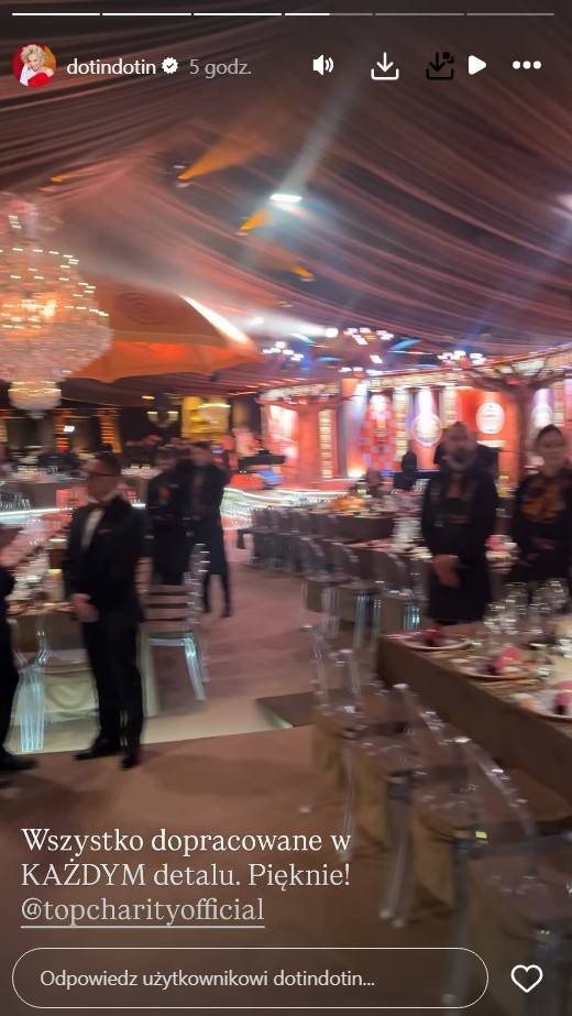 Dorota Szelągowska ujawnia kulisy Gali Top Charity 2026, fot. Instagram