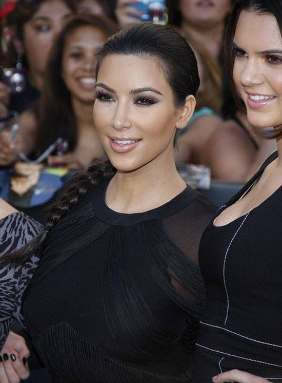Fryzury Kim Kardashian