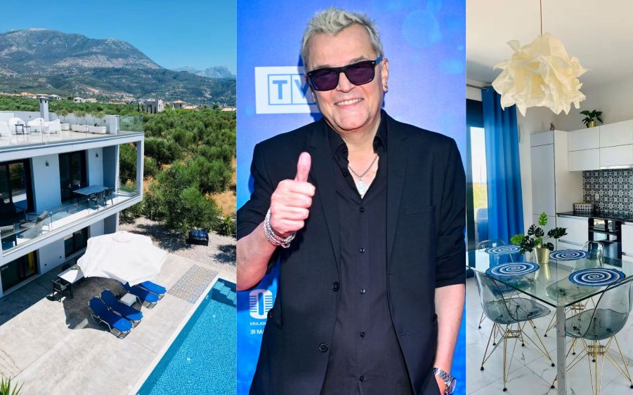 Willa Roberta Gawlińskiego w Grecji do wynajęcia. Tyle chce muzyk za imponujące wnętrza