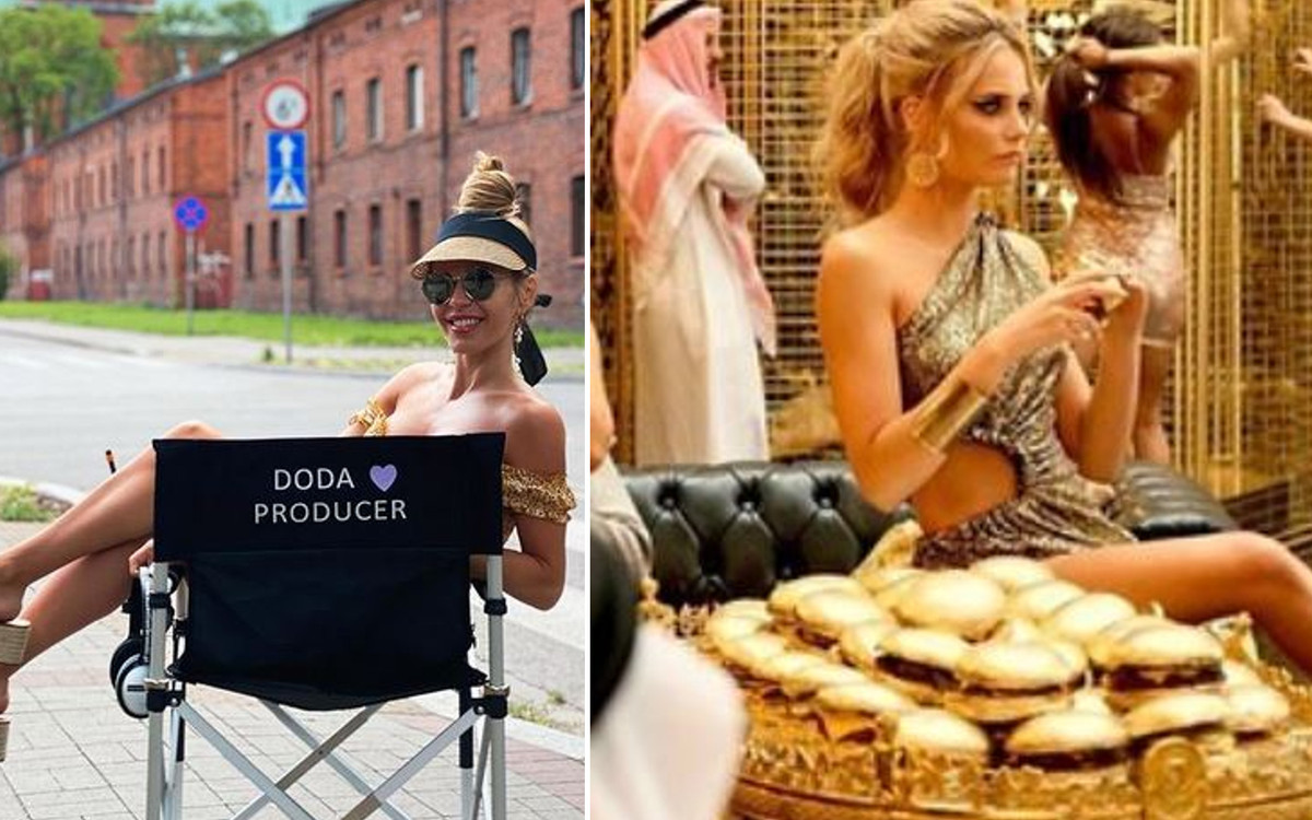 Doda pokazała zdjęcia z filmu “Dziewczyny z Dubaju”. MOCNE kadry: “O cholera”