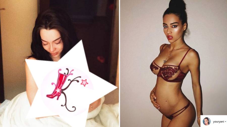 Modelka pozuje z ciałem swojego martwego, nowo narodzonego synka. Przerażające zdjęcie