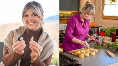 Tak mieszka Ewa Wachowicz. Prawdziwy raj na ziemi! Dom z bali zachwyca