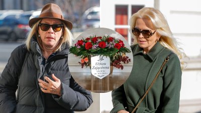 Pożegnanie Elżbiety Zającówny w Warszawie. Plejada gwiazd: Zamachowski, Daria Widawska, Józefowicz…