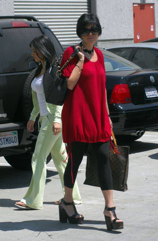 Kris Jenner zawsze była stylowa?