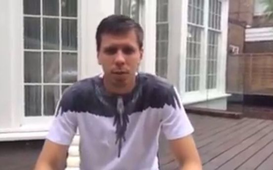 Wojtek Szczęsny nominował Donalda Tuska (VIDEO)