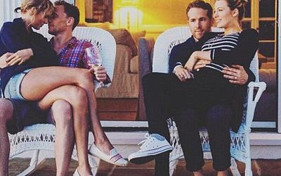 To zdjęcie Taylor, Toma, Blake i Ryana przejdzie do historii! (FOTO)