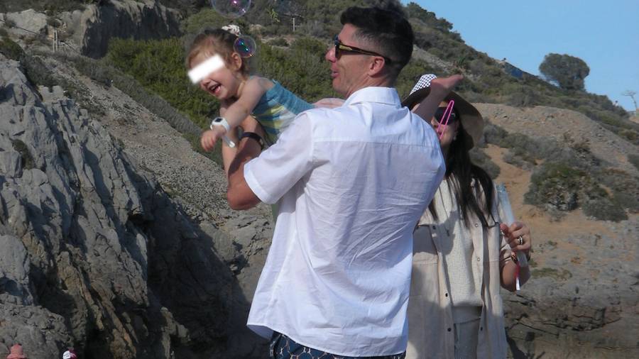 Robert Lewandowski z Laurą